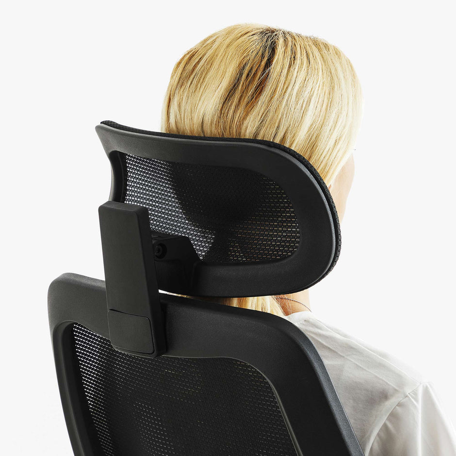 Kontorsstol – Ergonomisk och justerbar – Svart
