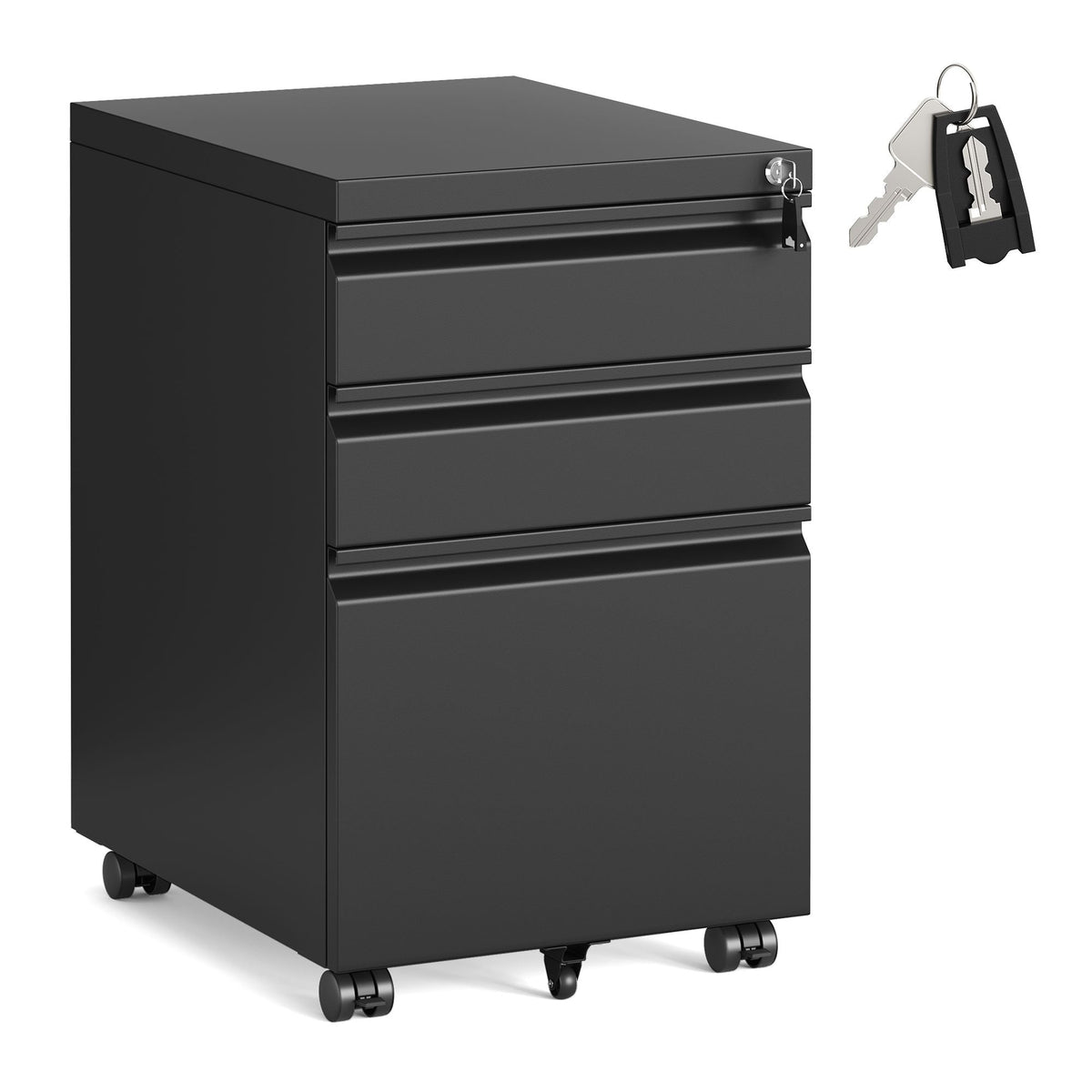 Filing Cabinet - Lockable with Drawers