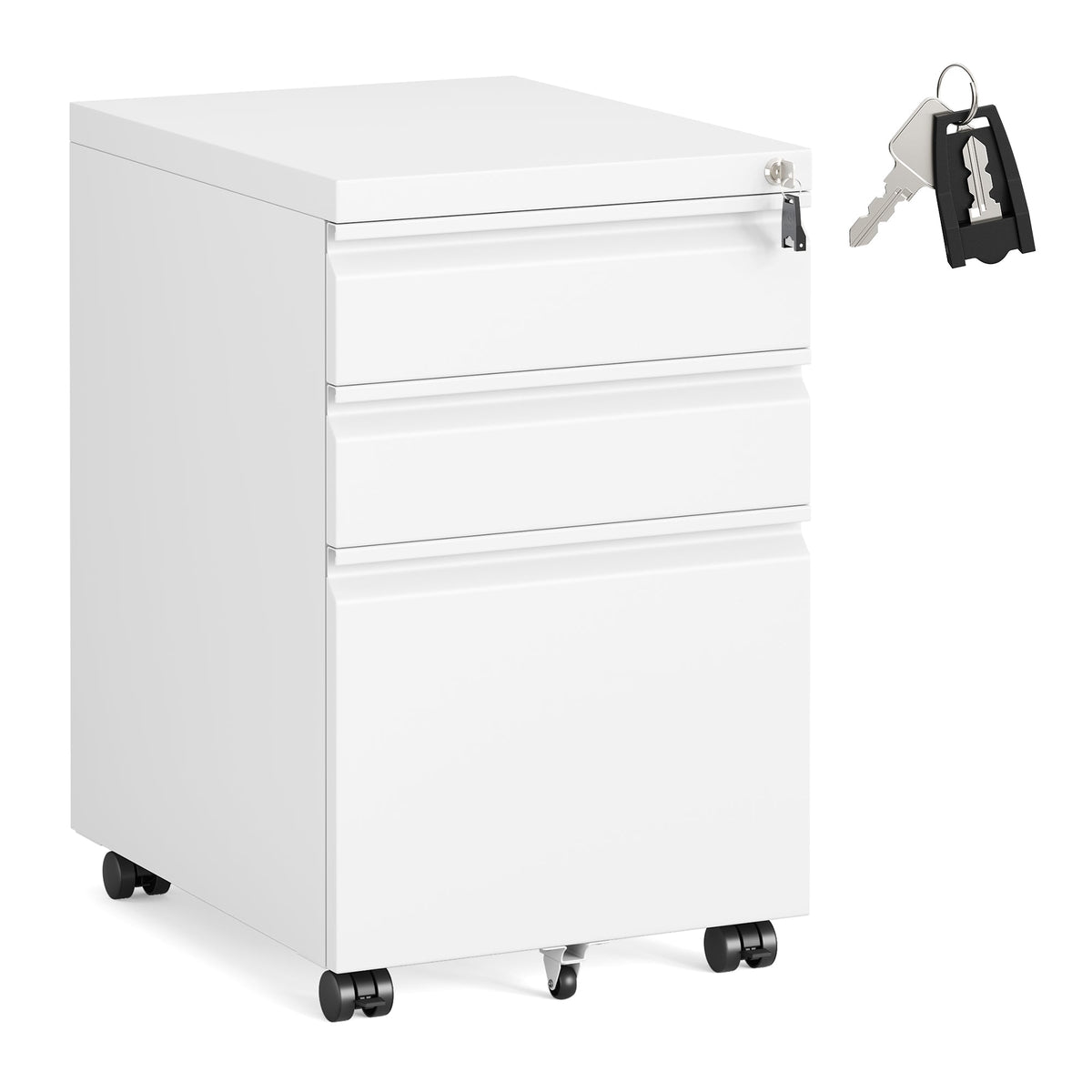 Filing Cabinet - Lockable with Drawers