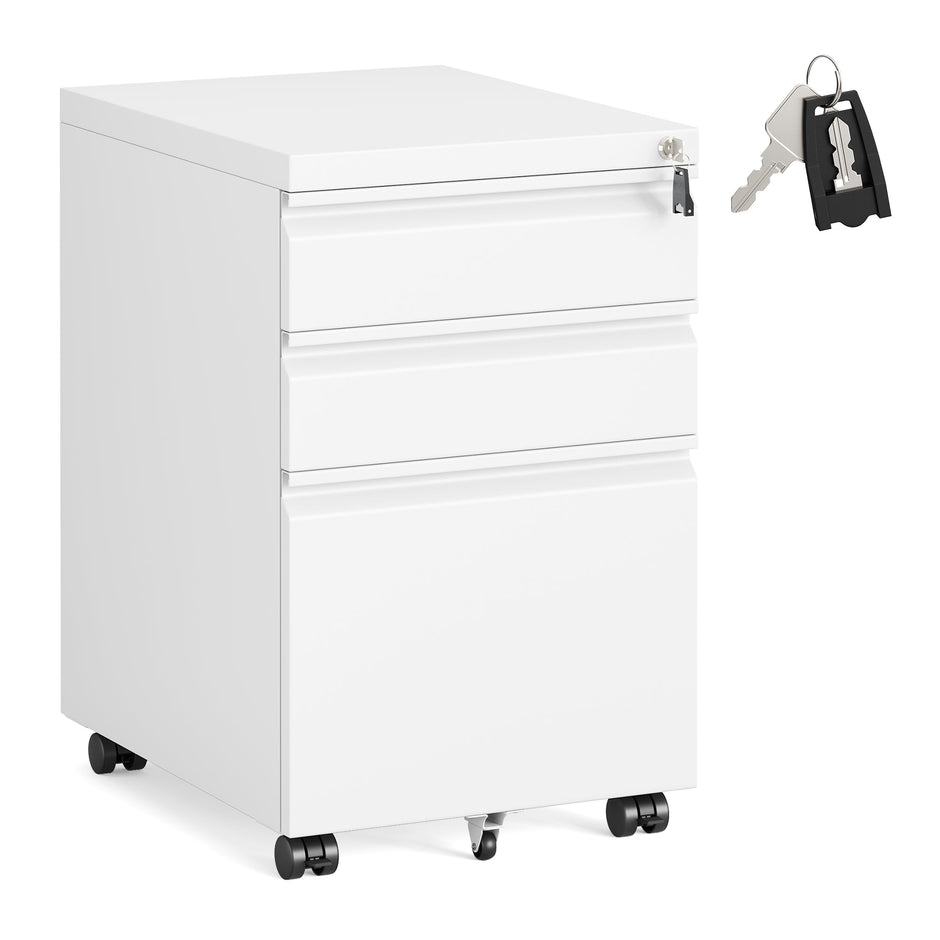 Filing Cabinet - Lockable with Drawers