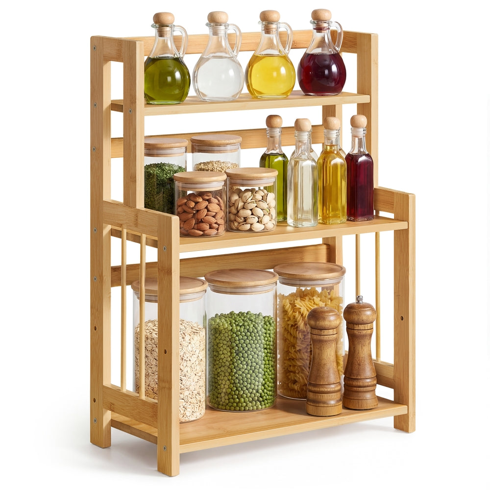 Kitchen Trolley - On Wheels with Shelves