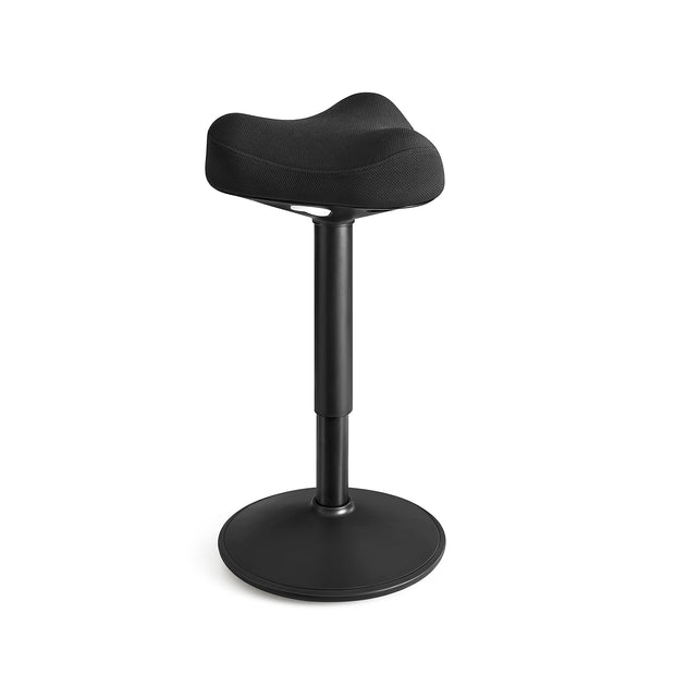 Justerbar pall – modern design – svart