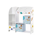 Arrangör - Children's Room Capboard - Toys and Books Storage - White