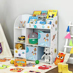Arrangör - Children's Room Capboard - Toys and Books Storage - White