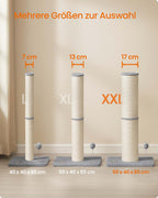 XXL Scratching Post för stora katter, duva grå