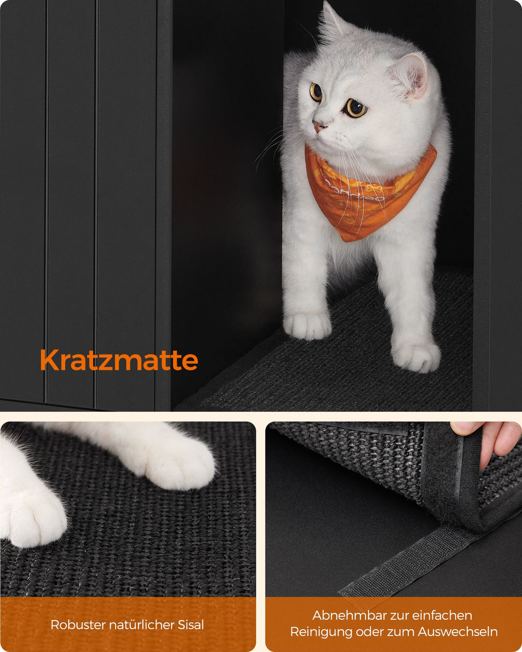Cat Bakery med krabbmatta och gyllene ben
