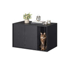 Katt bakad med push-to-open-dörrar för stora katter