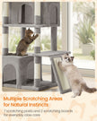 Cat Tree - With Sisal Posts and Perches