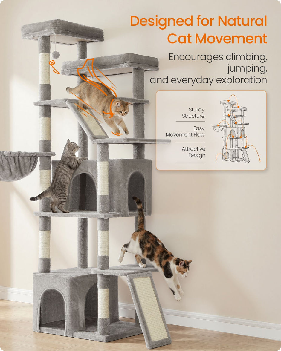 Cat Tree - With Sisal Posts and Perches