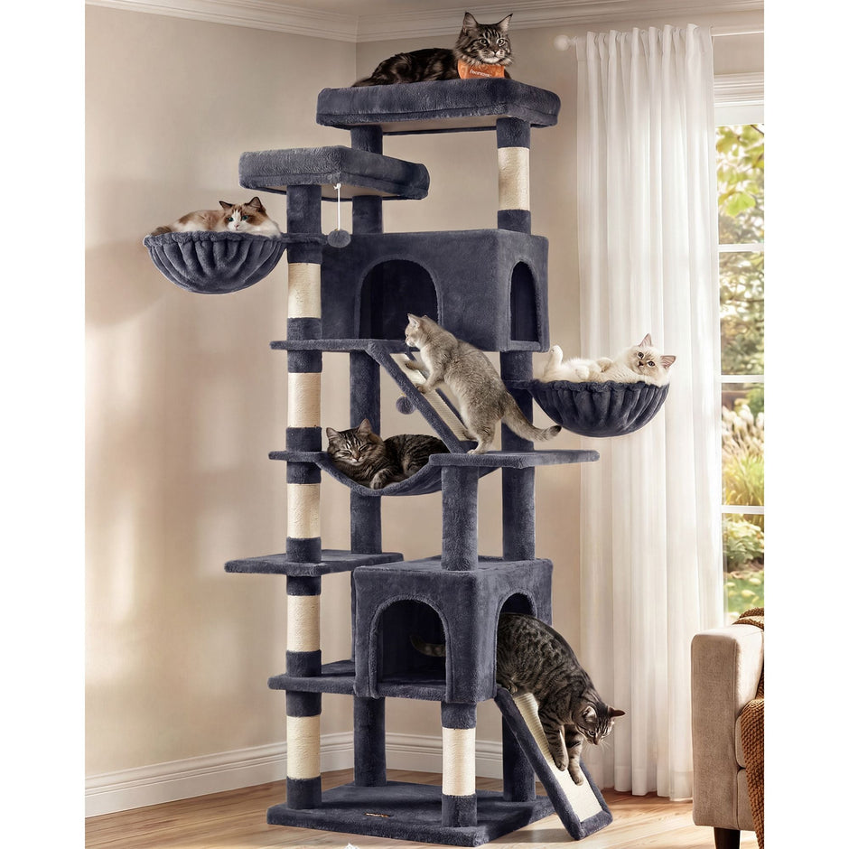 Cat Tree - With Sisal Posts and Perches