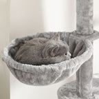 Scratching Post - Från golv till tak - ljusgrå