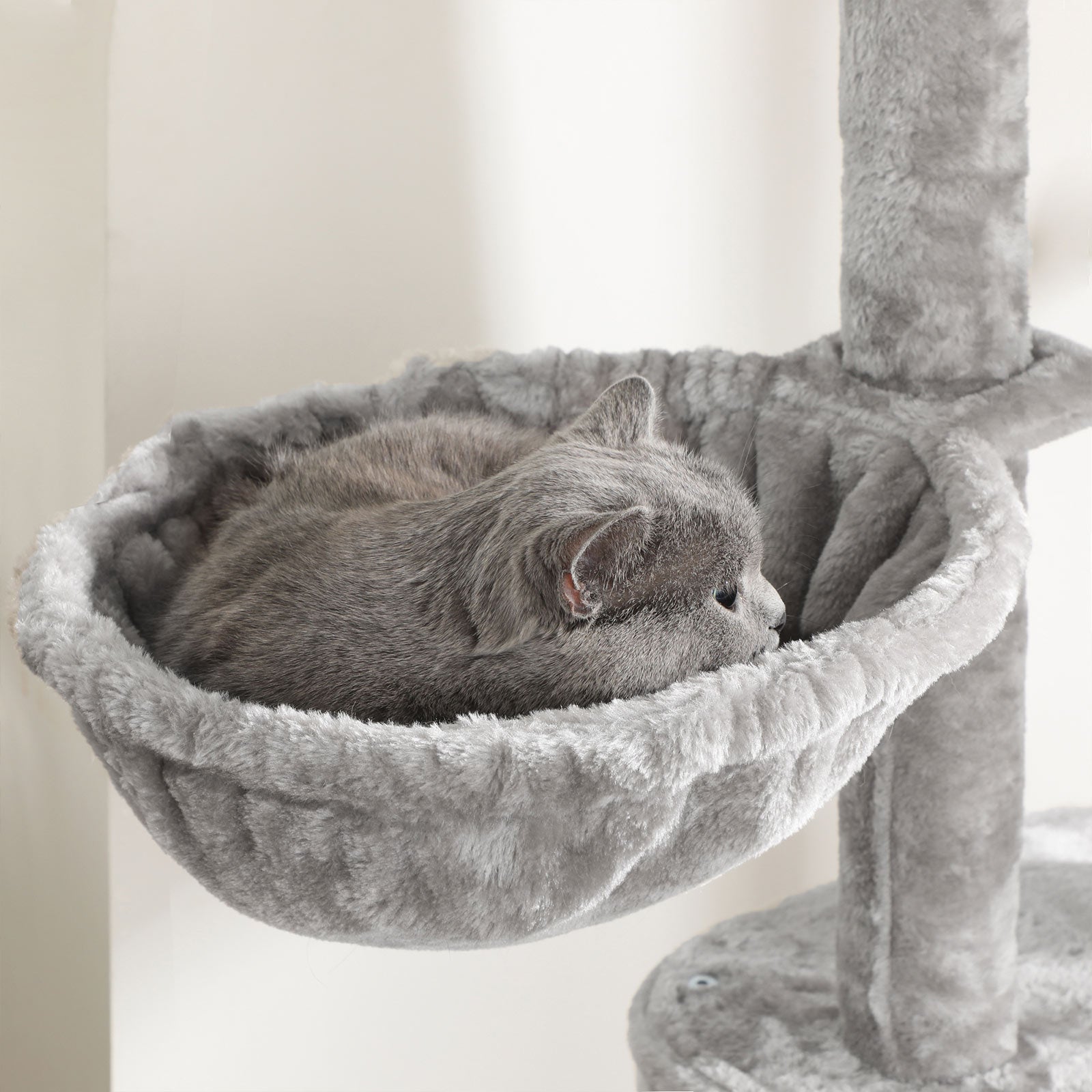 Scratching Post - Från golv till tak - ljusgrå
