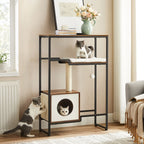 Scratching Post - 2 -in -1 möbler - med hyllan - brun