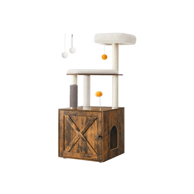 Scratching Post - Washable Pillows - Vintage Brown