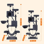 Scratching Post - 168 cm - 2 grottor