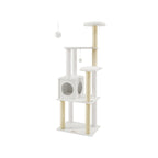 Scratching Post - Cat Tree - Med avtagbara kuddar - Modern - Vintage Brown