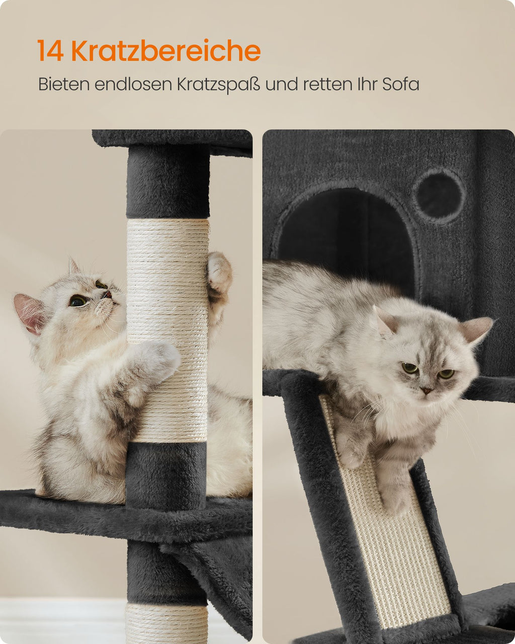 Stor repor efter 206 cm högmultivel-bläck svart