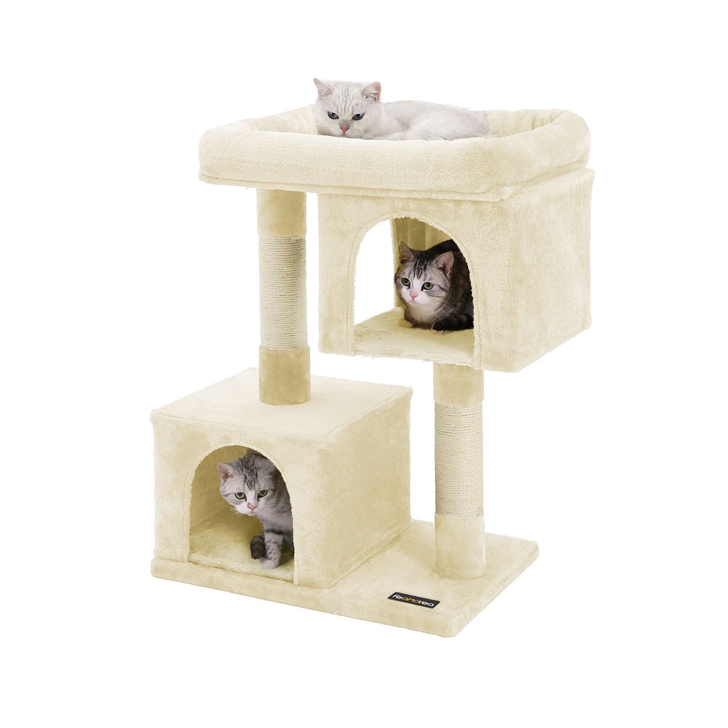Scratching Post - Cat Pole - Cat House - Light Grey