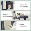Kleine Krabpaal - Met Krabplank - Kattenmand - Platform - Donkergrijs