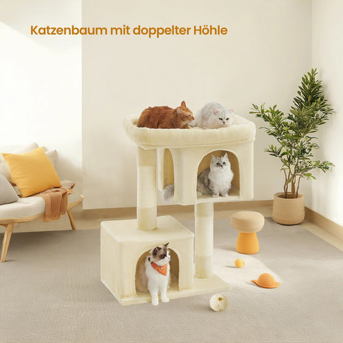 101 cm hög repor med skrapning av krabba polplattform