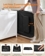 Hundlåda - med handtag - black metal ram