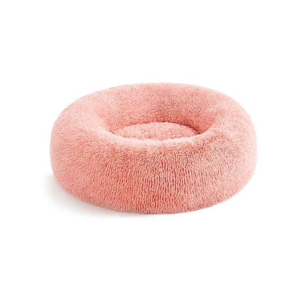 Hundsäng – fluffig och bekväm – rosa