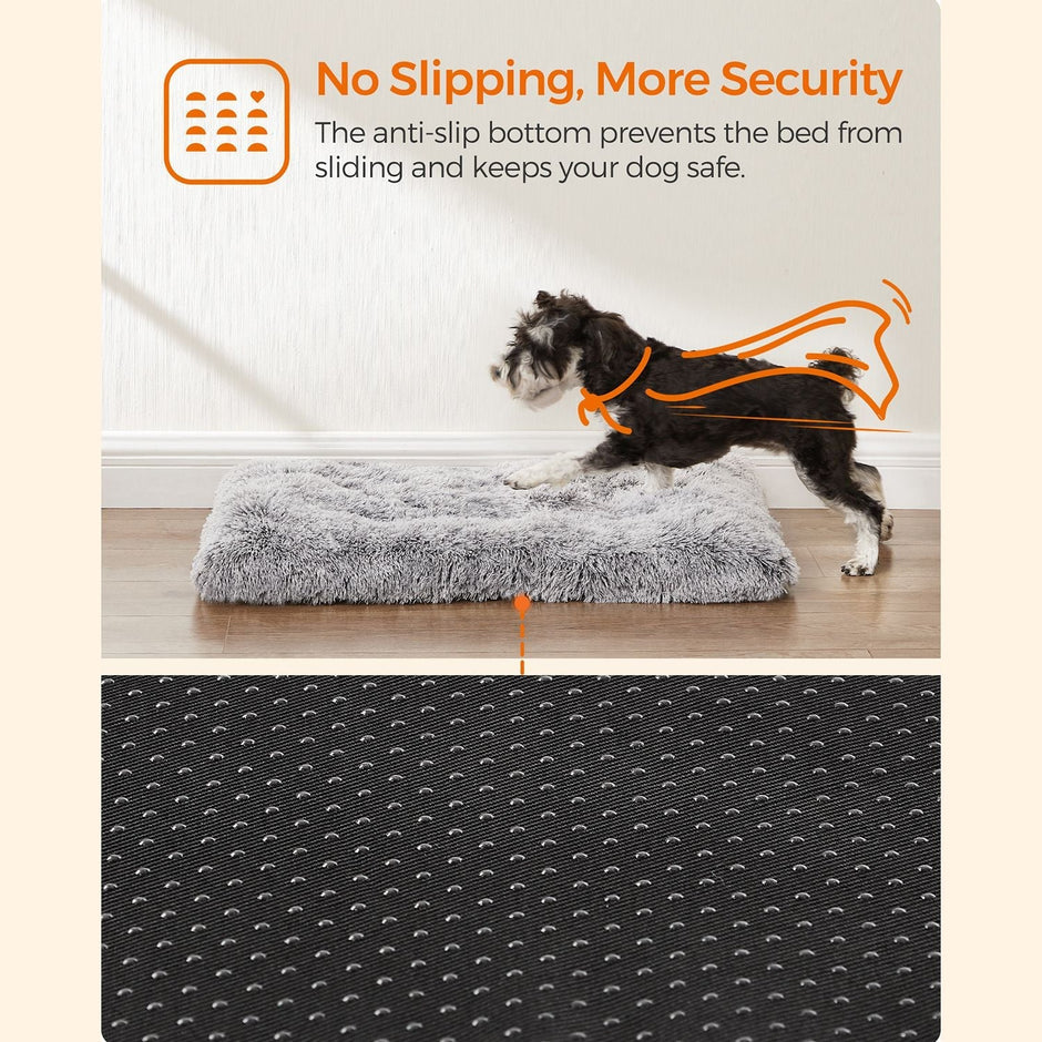 Hundsäng – Mjuk och skön – Ljusgrå