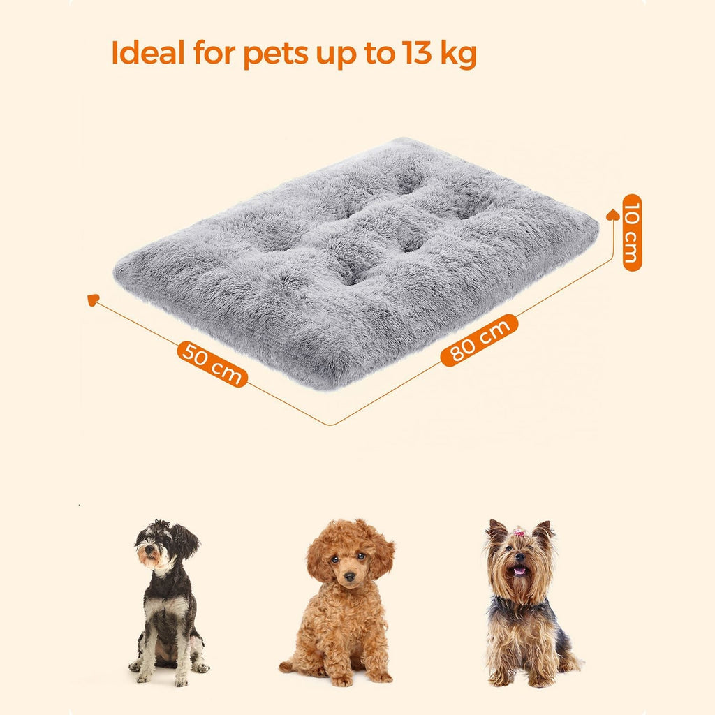 Hundbädd - hundkudde - Downy Dog Mat - Ljusgrå