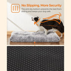 Hundbädd - Downy Dog Cushion - ljusgrå