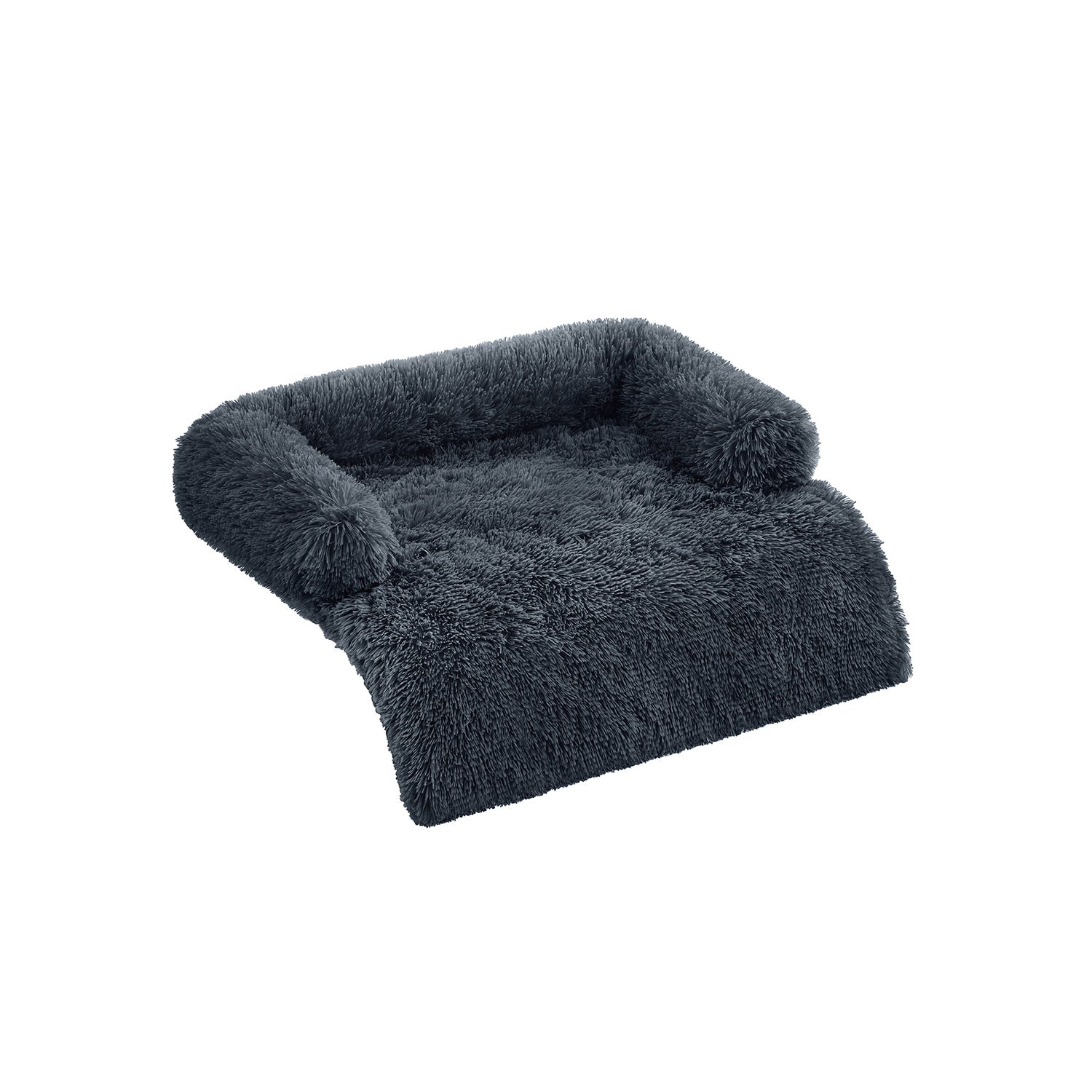 Hundkorg - varm & mysig - 95 × 85 × 16 cm - Wolkwit
