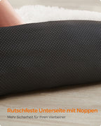 Hundkorg - varm & mysig - 95 × 85 × 16 cm - Wolkwit