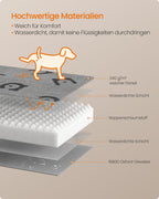 Ortopedisk hundbädd 120 x 74 x 10 cm storlek xxl