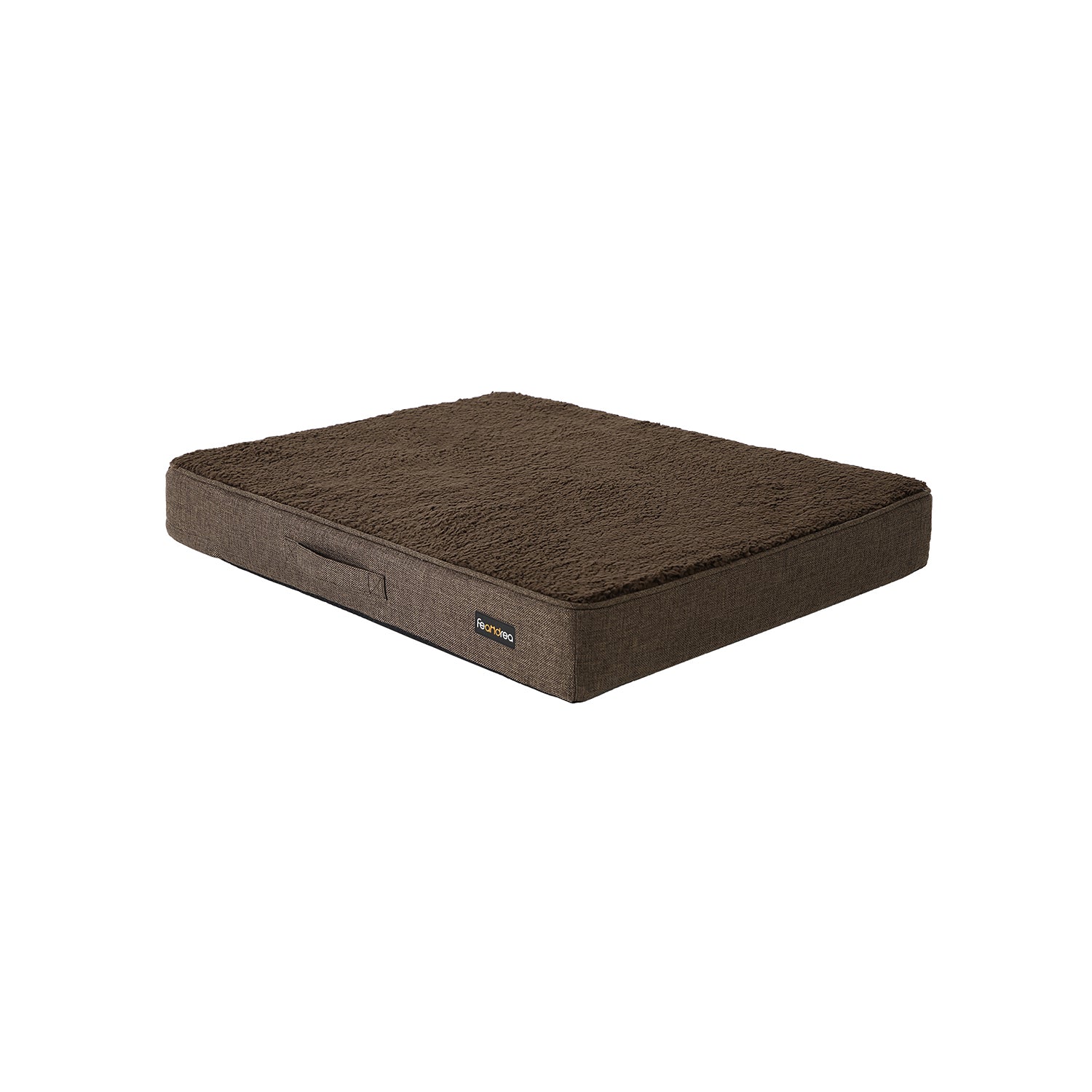 Ortopedisk hundkudde - 80 x 60 x 10 cm - brun
