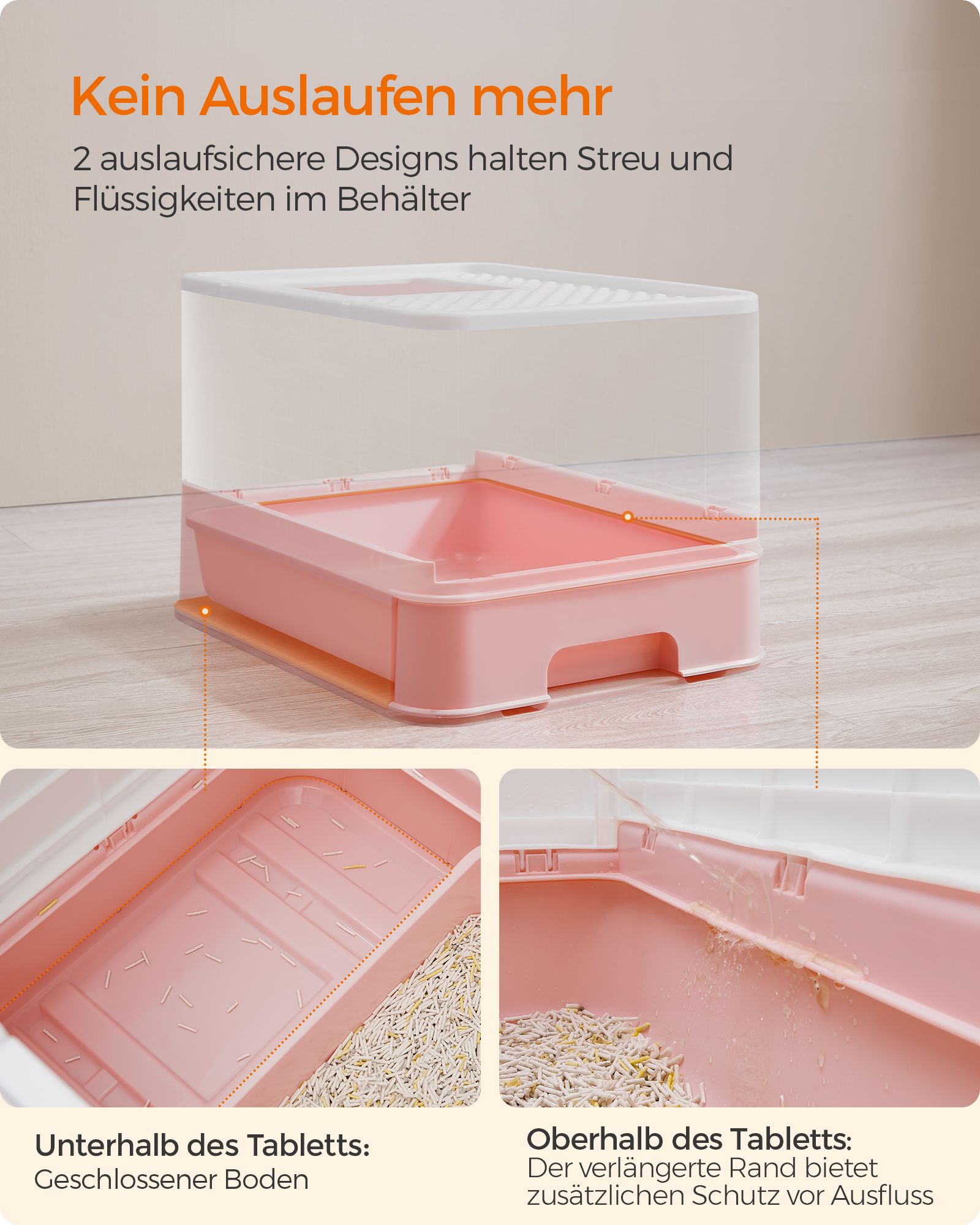 Kulllåda - med lock - varm grå