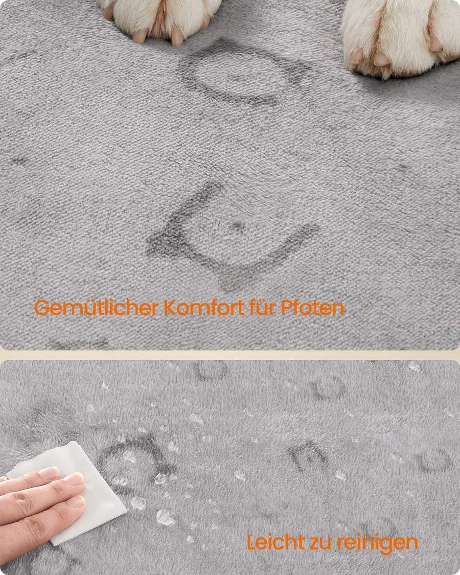 Wasbare Puppy Trainingsmatten – Set van 2 – Waterdicht en Antislip – 90 x 60 cm – Grijs