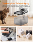 Kattenfontein - 4,5 Liter - Fluisterstil - 3 Filters - Zwart