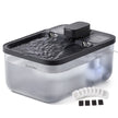 Kattenfontein - 4,5 Liter - Fluisterstil - 12 Filters - Zwart