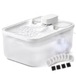 Kattenfontein - 4,5 Liter - Fluisterstil - 12 Filters - Wit