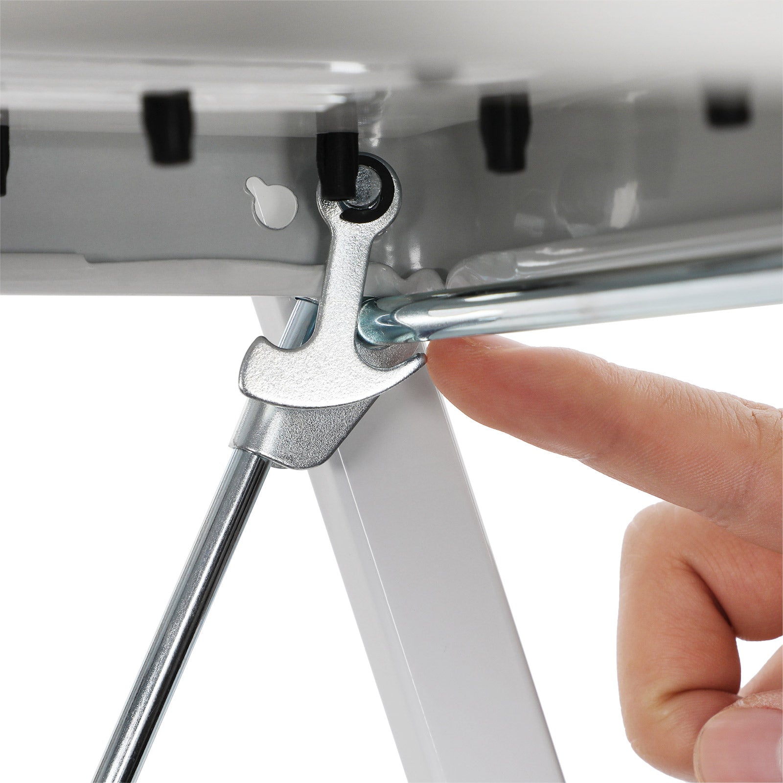 Stairladder - 2 steg - stegpall - metall