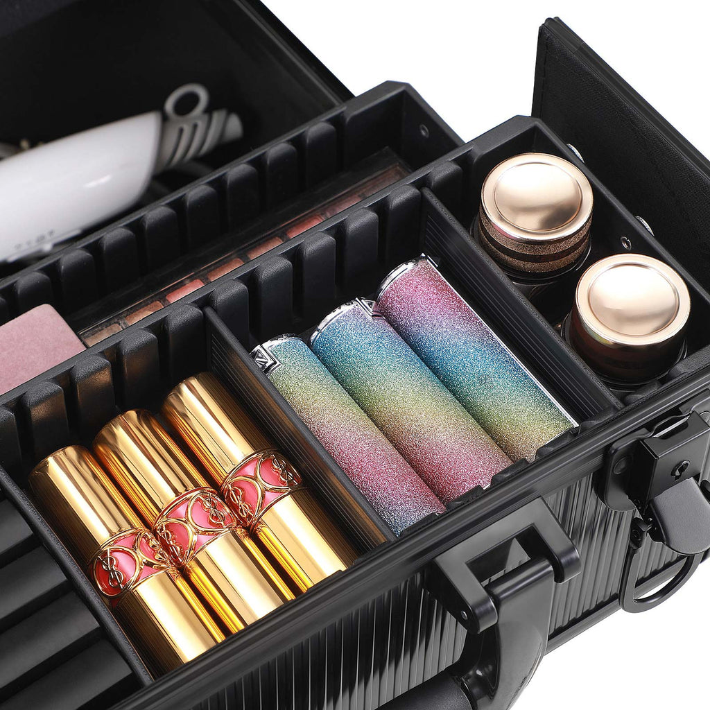 Make-up case-professional-svart