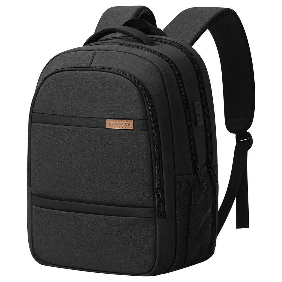 Laptop Rugzak – 30 L – 15,6 Inch – USB-Aansluiting – 180° Te Openen – Zwart