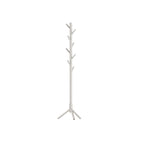Standing Coat Rack - Tree Model - Solid Wood - 8 Hooks - 3 höjder