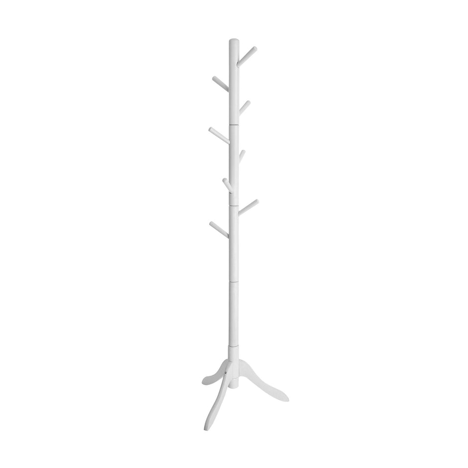 Klädhängare – modern design – vit