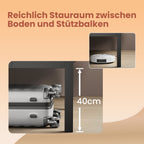 Bedframe - 140 x 190 cm, robust metallram
