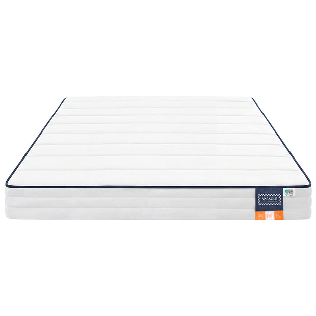 Matras - Tweepersoons - 140 x 200 cm - Gel Traagschuim - Wit