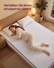 Matras - 140 x 200 cm - Gel-traagschuim - 12 cm dik - Wit - 9,2 kg