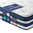 Pocketveringmatras - 7 Zones - Gel-Traagschuim - 140 x 200 cm - Blauw