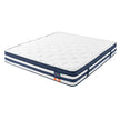 Pocketveringmatras - 7 Zones - Gel-Traagschuim - 180 x 200 cm - Blauw