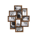 Fotorram - Collage - för 10 foton - Vintage Brown