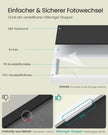 Fotolijsten - Set van 10 - Diverse Maten - PVC - Wit